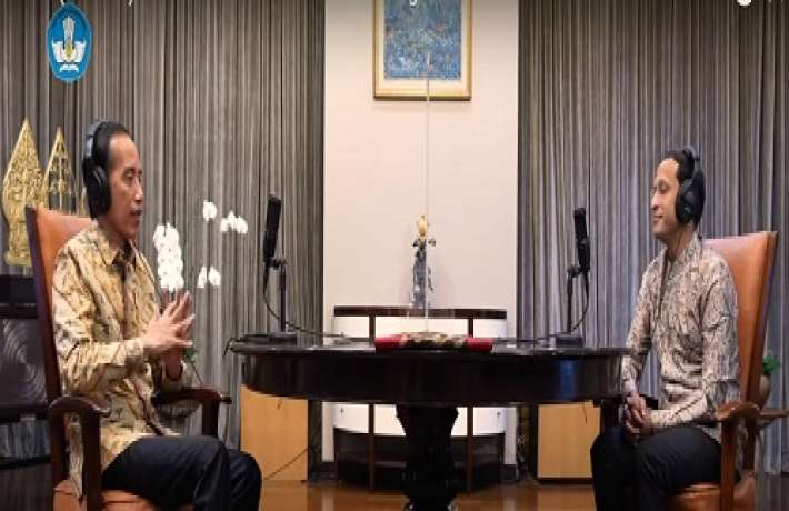 Presiden Joko Widodo : Di Era Pandemi Covid, Dunia Pendidikan Perlu Beradaptasi