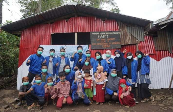 Forum Awardee BU Indonesia Timur Gelar Pengabdian Masyarakat di Gowa