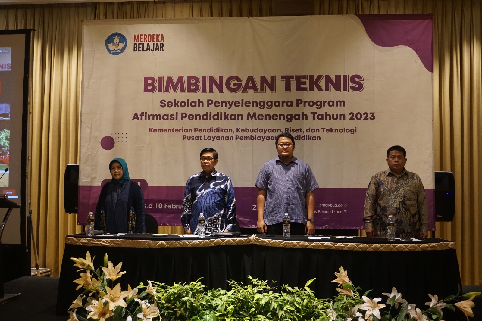 Bimbingan Teknis Sekolah Penyelenggara Afirmasi Pendidikan Menengah (ADEM) 2023, Bogor, 8-10 Februari 2023
