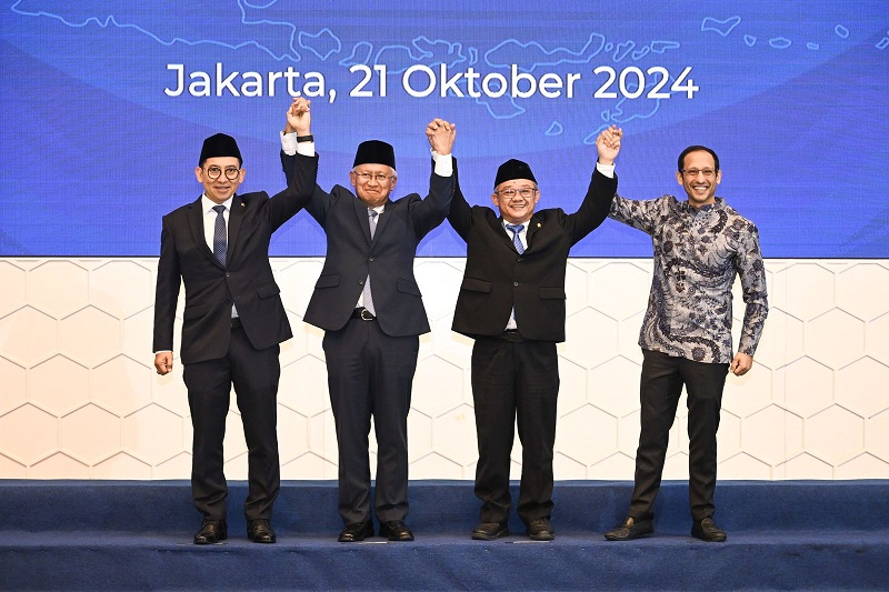 Harapan Nadiem Pada Ketiga Menteri Pengganti