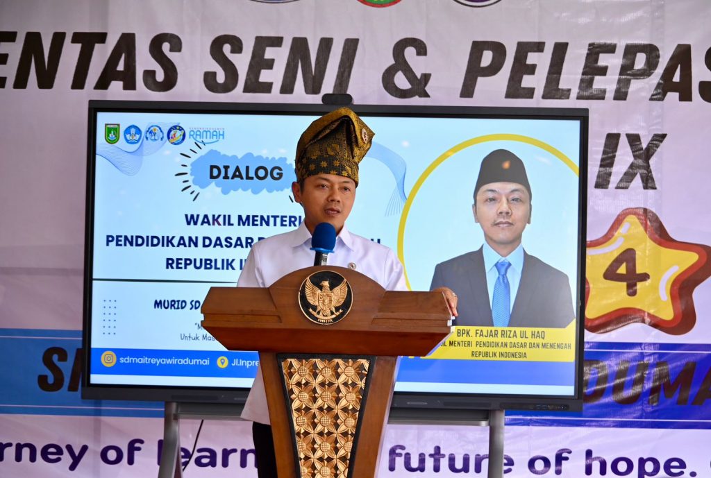 Wamen Fajar Apresiasi Capaian Pendidikan di Kota Dumai